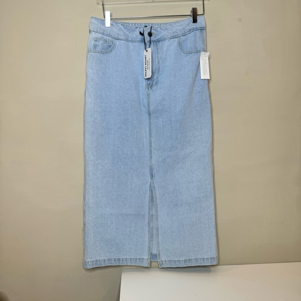 VELVET HEART PAULINA DENIM SKIRT size medium